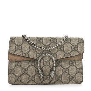 Gucci Gg Supreme Super Mini Dionysus #181117G89B
